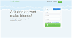 Desktop Screenshot of hookupbay.com